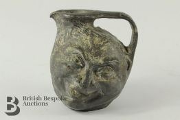 Interesting Lead Vase