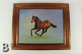 Jacqueline Stanhope (b1963) Best Mate Signed by Jim Lewis