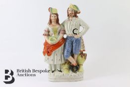 Staffordshire Flat Back Figurines