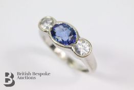 Bespoke 14/15ct Ceylonese Sapphire Ring