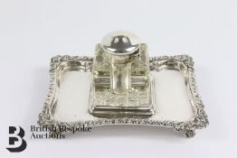 Single Silver Ink Stand