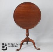 Georgian Mahogany Tilt-top Table