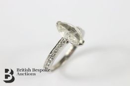 18ct White Gold Diamond Ring