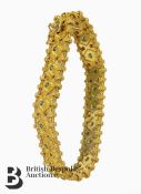 18ct Gold Gem-Set Bracelet
