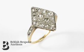 18ct Hallmarked Diamond Ring