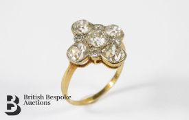 18ct Yellow Gold Diamond Ring