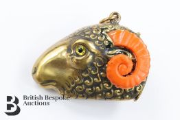 Brass Vesta Case