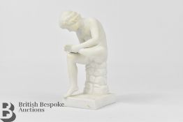 Victorian Parian Ware Figure