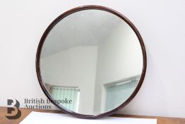 Circular Hall Mirror