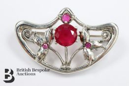Silver Brooch