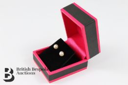 Pair of Fresh Water Pearl Earrings
