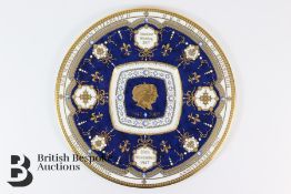 Royal Worcester Commemorative Plate