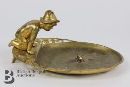 Miscellaneous Gilt Metal Trinket Dish