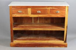 Fruitwood Marble Wash Stand