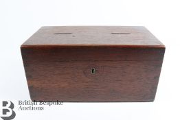 Mahogany Money Box