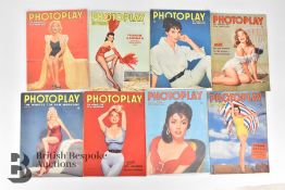 Approx. 135 UK Photoplay Magazines 1950-68