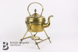 Victorian Brass Kettle