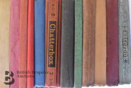 23 Vintage Chatterbox Annuals from 1901 Onwards