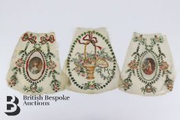 Three 19th Century Hand Screen Impressions