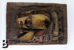 Three 1960's Vanathane Wall-Sculptures