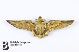 US Army Amico Sterling Silver Brooch