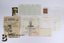 Dame Thora Hird Memorabilia and War Era Memorabilia