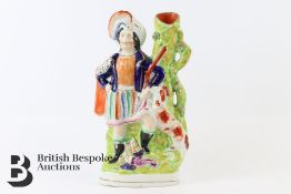 Staffordshire Spill Vase