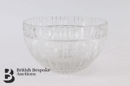Tiffany & Co Crystal Millennium Bowl