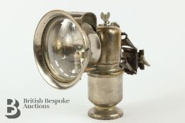 Rare Self-Generating Acetylene Bicycle Lamp