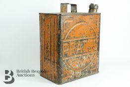 Vintage Pratts BP Petrol Can