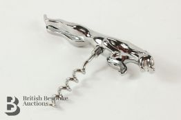 Jaguar 'Leaping Cat' Chrome Plated Cork Screw