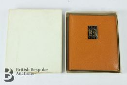 Mint and Unused Classic 1950's Period Rolls Royce Owner's Motoring Cigarette Case