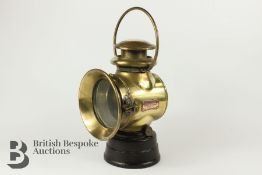 Joshua Lucas Ltd King of the Road Brass Lamp