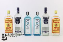 Six Bottles of White Spirits
