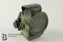J Lucas Ltd Silver King Kerosene Bicycle Lamp
