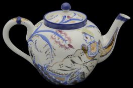 A Russian Soviet porcelain teapot dated 1929