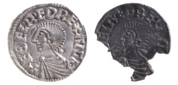Anglo Saxon Aethelred II (978-1016), silver penny, Long cross type (c.997-1003), Lincoln mint,