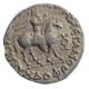 Indo-Scythian Kings of Bactria, Azes II Silver Tetradrachm.c 35 BC-5 AD.King on horseback riding - Image 1 of 2