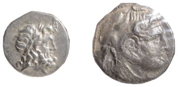 Egypt, Ptolemy I Silver Tetradrachm323-305 BCHead of deified Alexander the Great facing right,