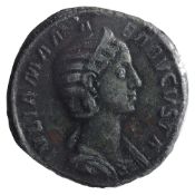 Julia Mamaea AE SestertiusRome, Struck 222 -235 ADIVLIA MAMAEA AVGVSTA, Bust of Julia Mamaea,