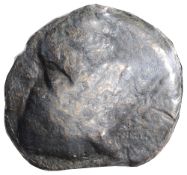 Roman Republic AE Aes Grave Sextansc. 280-269 BCHead of dioscuriDiameter 35 mmCondition: Fair