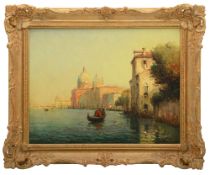 Noel Georges Bouvard (French, 1912-1975) 'View of a Venetian Canal'