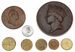 19th c. commemorative medals and tokens relating to London bridges