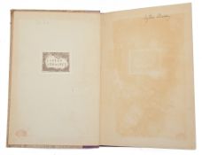 HOUSMAN, Laurence. limited first editions from the library of Lytton Strachey