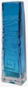 A Whitefriars glass textured range Totem vase by Geoffrey Baxter
