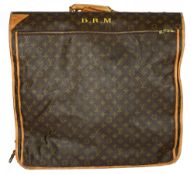 A Louis Vuitton monogram suit carrier/garment bag