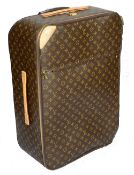 A Louis Vuitton monogrammed canvas 'Pegase Legere 65' suitcase