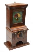 A Railway signal box block instrument