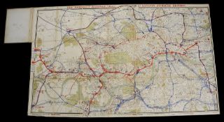 The District Railway Map of London, Jubilee Edition, 1887
