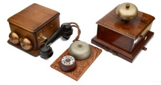 A GWR railway signal box telephone